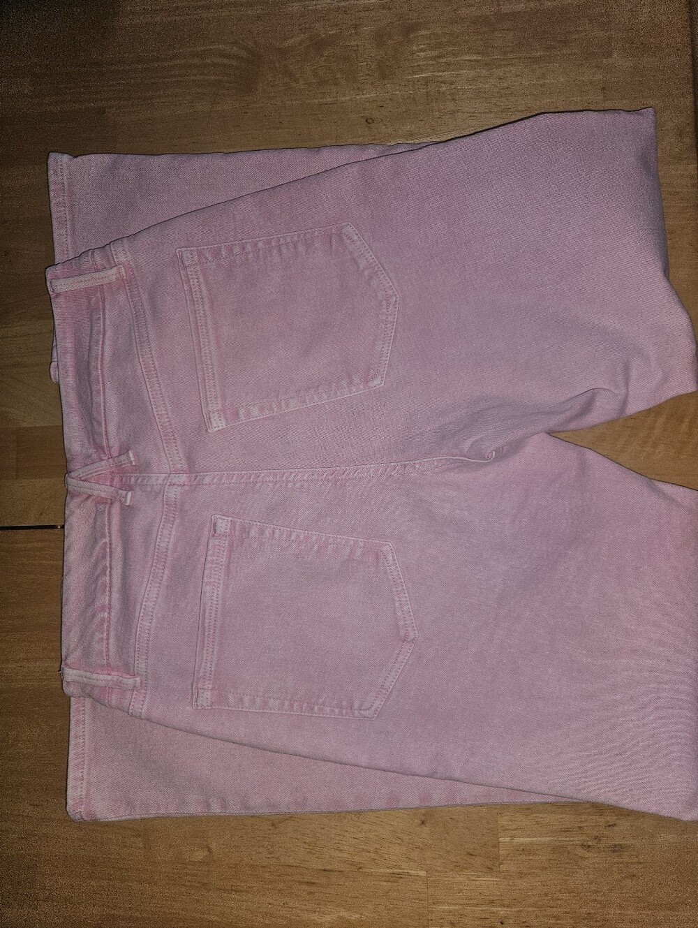 Good American Waist Palazzo High Rise Wide Leg Cropped Denim Jeans - Picture 4 of 7
